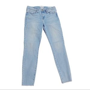 Frame Denim Size 28 Skinny Lightwash
